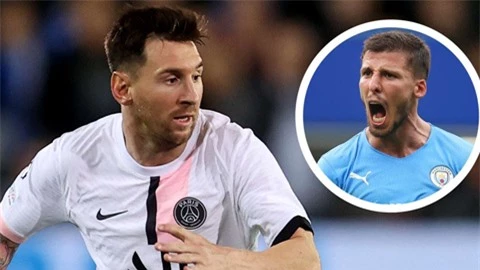 Trung vệ của Man City háo hức được đối đầu với Messi