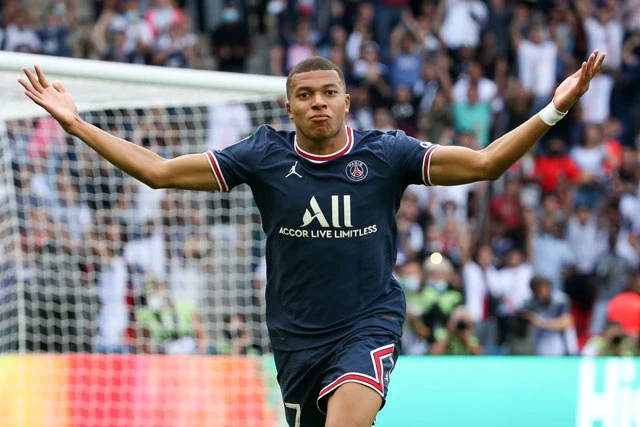 Tiền đạo: Kylian Mbappe (PSG).