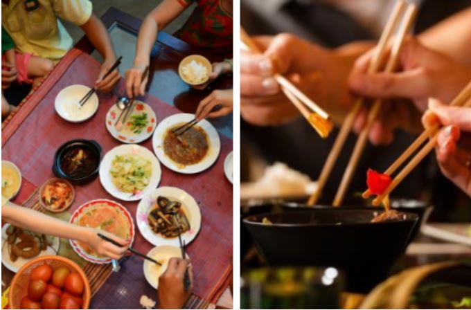 Gắp cho nhau ăn, dùng chung bát nước chấm, tưởng thân thiện mà lại dễ sinh bệnh