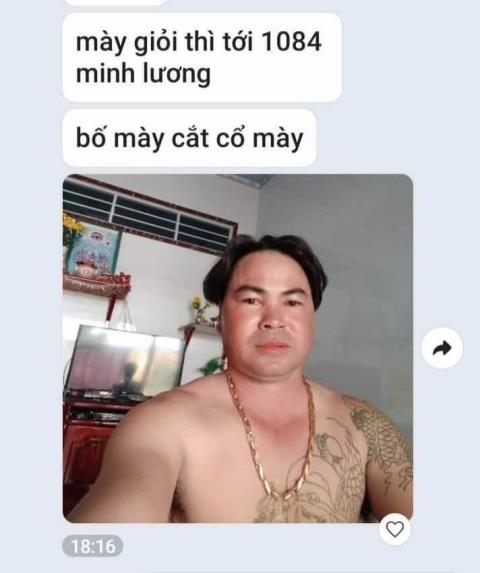 Sau nhiều lần ngư dân Đức liên lạc đòi tiền lương thì đối tượng Thanh trở mặt dọa giết. (Ảnh do nạn nhân cung cấp)