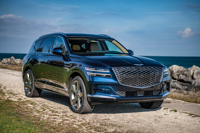 Top 10 xe SUV hạng sang 2 hàng ghế tốt nhất năm 2021: Genesis GV80 đầu bảng