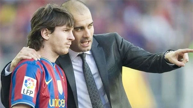  Guardiola là người đã tạo ra “quái vật” Messi