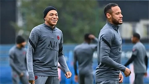 Neymar và Mbappe đã làm lành