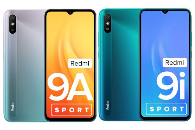 Xiaomi Redmi 9A Sport và Redmi 9i Sport.