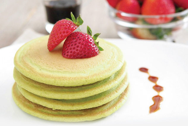 Bữa sáng giàu năng lượng với bánh cốm xốt mật ong