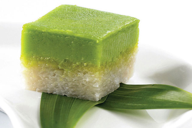 Biến tấu với món xôi cốm cốt dừa