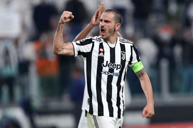 Trung vệ: Leonardo Bonucci (Juventus).