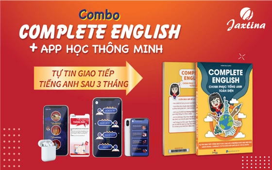 Bộ sách Complete English chinh phục tiếng Anh toàn diện.