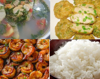 Thực đơn cơm chiều: 3 món đổi vị cho gia đình