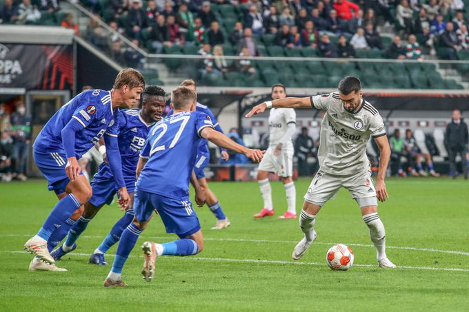 Kết quả lượt trận thứ 2 Europa League: Napoli và Leicester thua sốc