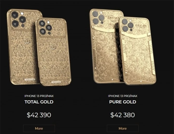 Chiêm ngưỡng iPhone 13 Pro Max bằng vàng, giá hơn 1 tỷ đồng - 2
