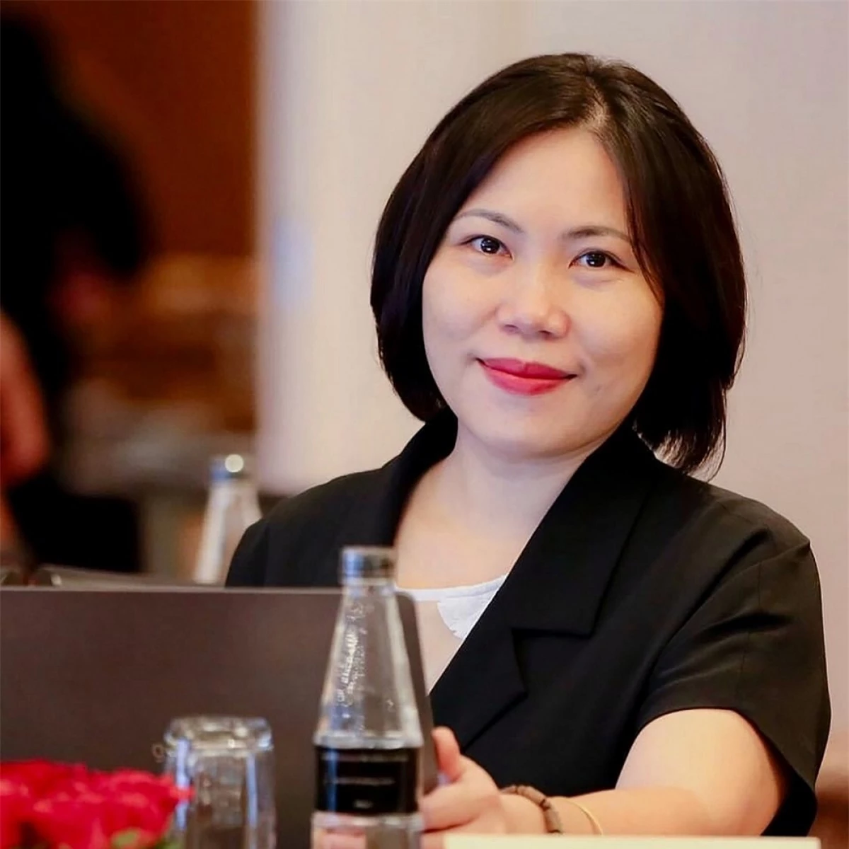 Bà Phạm Thị Ngọc Thủy, Giám đốc Văn phòng Ban nghiên cứu phát triển kinh tế tư nhân (Ban IV)