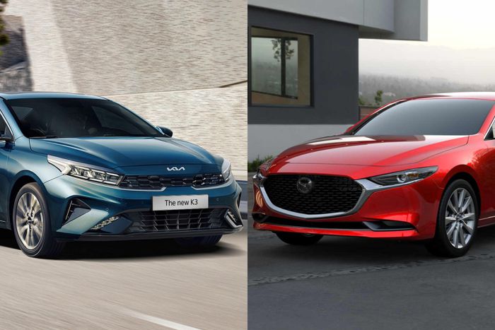 So sánh Kia K3 với Mazda3: Chọn xe sedan hạng C nào?