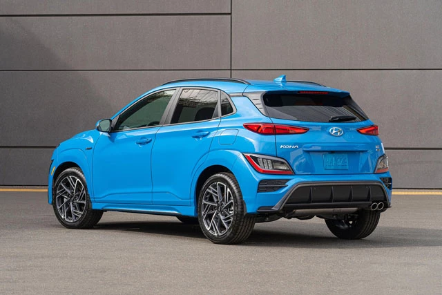 5. Hyundai Kona 2022 (giá khởi điểm: 22.375 USD).