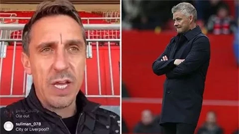 Gary Neville nói gì về khả năng MU sa thải HLV Solskjaer?