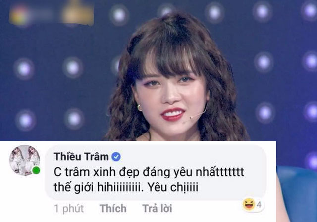 Bắt quả tang Thiều Bảo Trâm định dùng nick ảo tự khen mình nhưng lỡ bình luận nhầm bằng tài khoản thật?