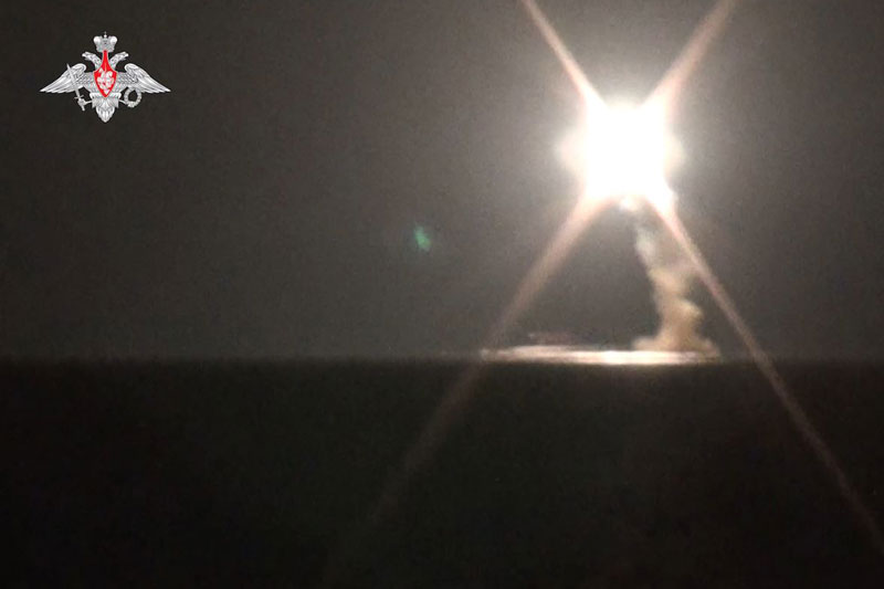 Hải quân Nga lần đầu thử tên lửa siêu thanh Zircon từ tàu ngầm hạt nhân Severodvinsk