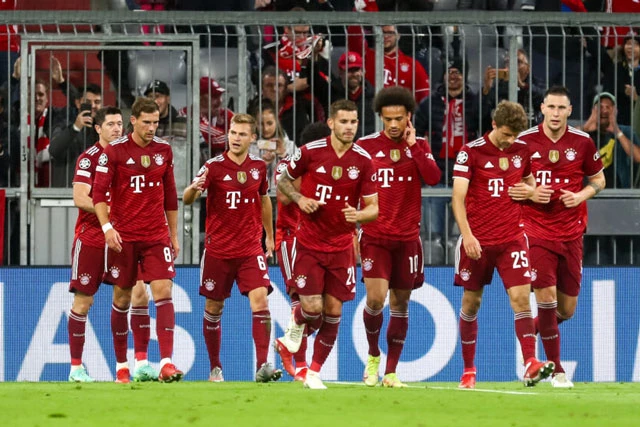 5. Bayern Munich (tổng giá trị đội hình: 761 triệu bảng).