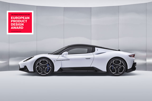 Siêu xe Maserati MC20 giành giải "Thiết kế của năm"