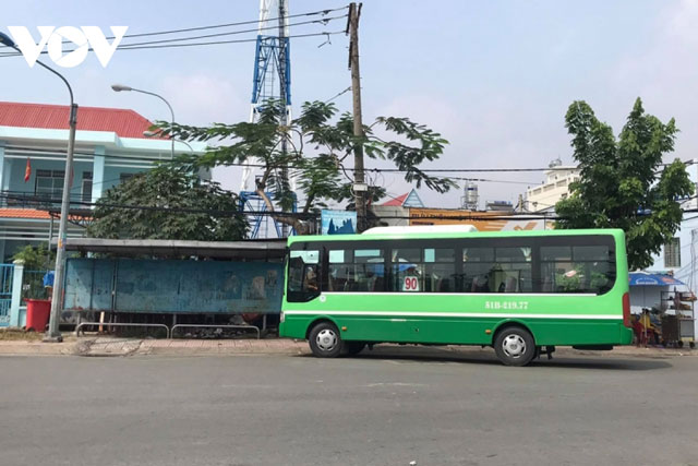 TP Hồ Chí Minh có xe buýt hoạt động trở lại đáp ứng mong mỏi của nhân dân