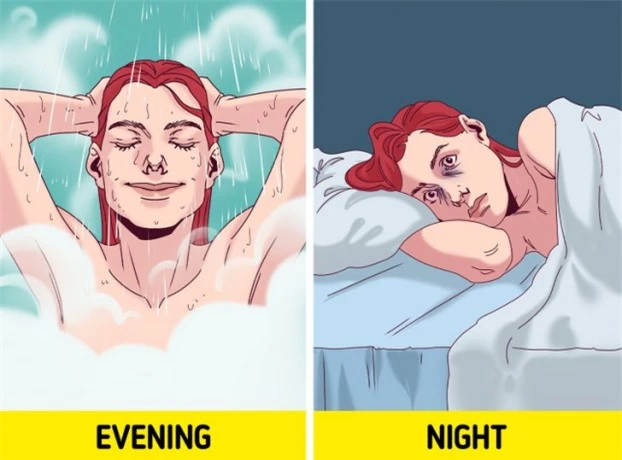 Vì sao bạn không nên tắm ngay trước khi đi ngủ? 0