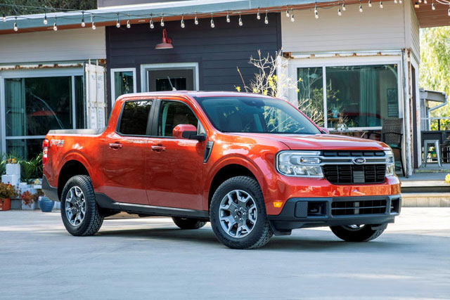 Top 10 xe bán tải rẻ nhất năm 2021: Ford Maverick đầu bảng