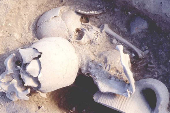 Hộp sọ chiến binh thế kỷ 14 được tìm thấy với sợi chỉ vàng bên trong, các chuyên gia thốt lên: Kỹ thuật rất cao siêu!