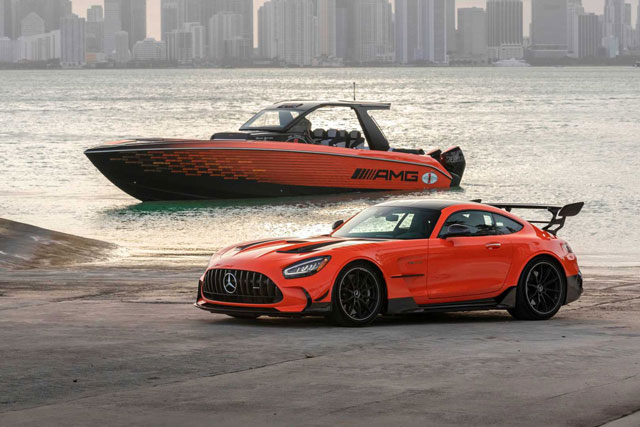 Ngắm du thuyền được lấy cảm hứng từ Mercedes-AMG GT Black Series