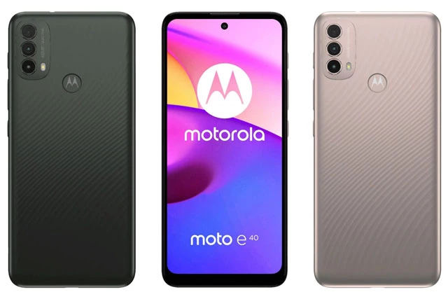 Motorola Moto E40.