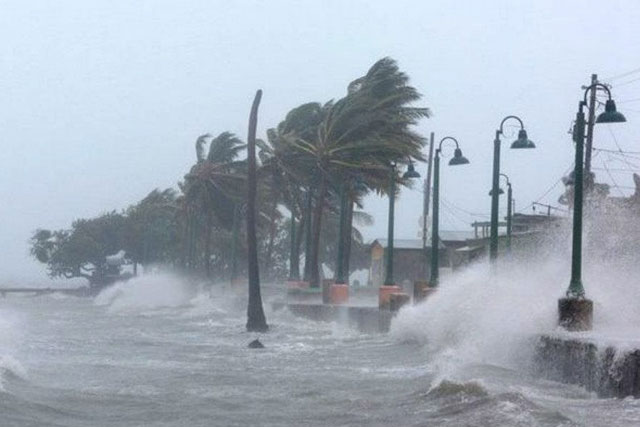 Bão số 7 trên Biển Đông di chuyển theo hướng Bắc, gió giật cấp 10