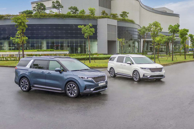 Kia Carnival 2022 ra mắt tại Việt Nam, giá từ 1,199 tỷ đồng