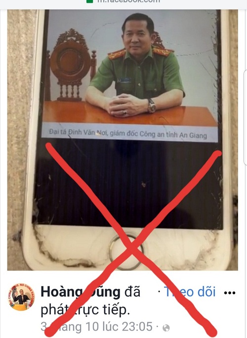 Vụ cắt ghép clip ghi âm của Giám đốc Công an An Giang, khởi tố vụ án hình sự