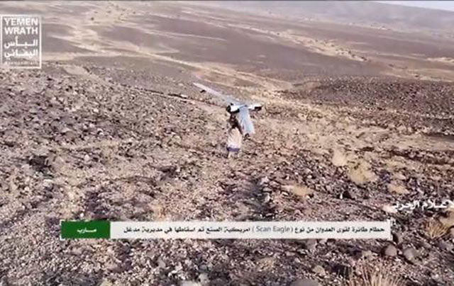 Houthi đếm số UAV Mỹ bị bắn hạ