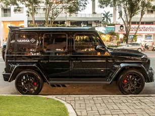 Cận cảnh chiếc Mercedes-AMG G 63 độ Brabus 800 tại TP Hồ Chí Minh