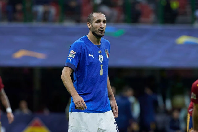 Hậu vệ trái: Giorgio Chiellini (Juventus, Italia).