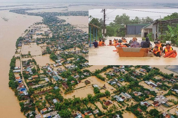 Yêu cầu thực hiện nghiêm chỉ đạo của Thủ tướng Chính phủ, quyết liệt ứng phó bão chồng bão, lũ chồng lũ