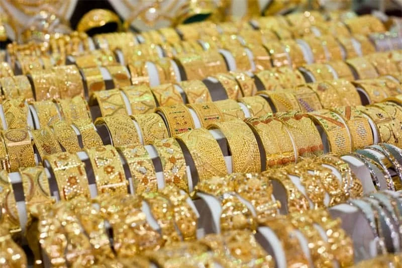 Độc đáo khu chợ vàng lớn nhất thế giới ở Dubai