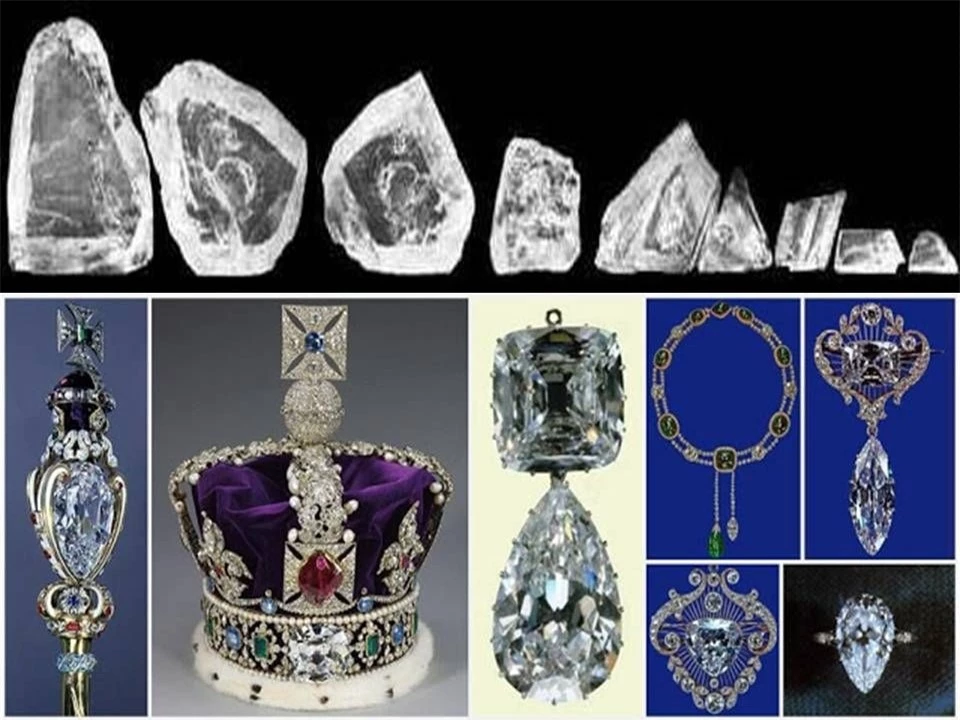 Lóa mắt trước 5 viên kim cương lớn nhất thế giới