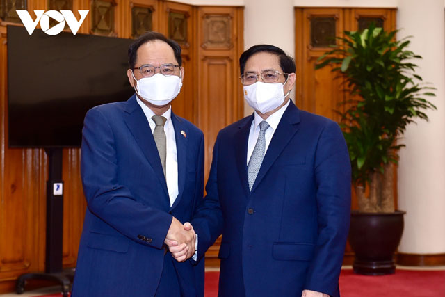 Thủ tướng đề nghị Hàn Quốc sớm bình thường hóa các hoạt động kinh tế với Việt Nam