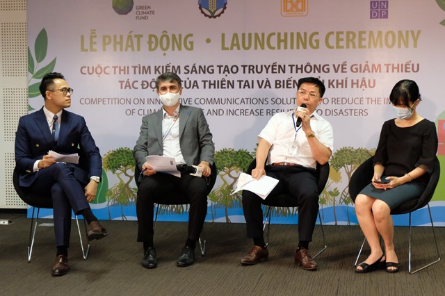 Tìm kiếm sáng tạo truyền thông về giảm thiểu tác động thiên tai, biến đổi khí hậu