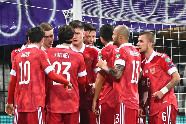 Kết quả vòng loại World Cup 2022: Nga vượt mặt Croatia chiếm ngôi đầu bảng H
