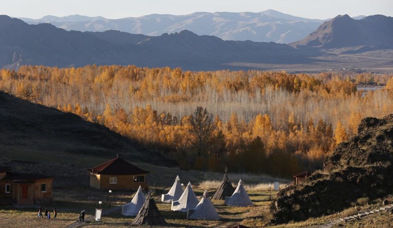 Vẻ đẹp “thần tiên” ở xứ du mục Siberia