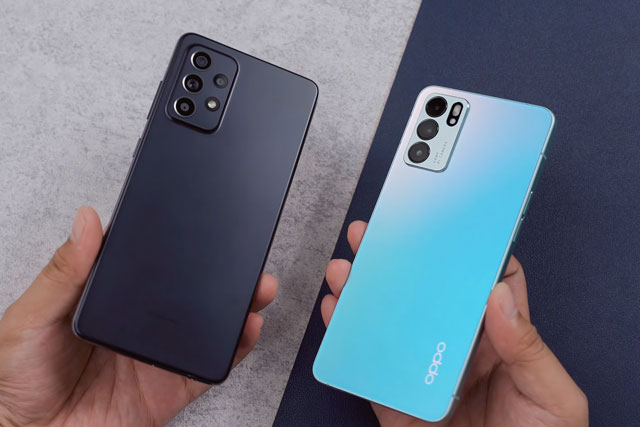 So sánh Samsung Galaxy A52s 5G với Oppo Reno6 5G