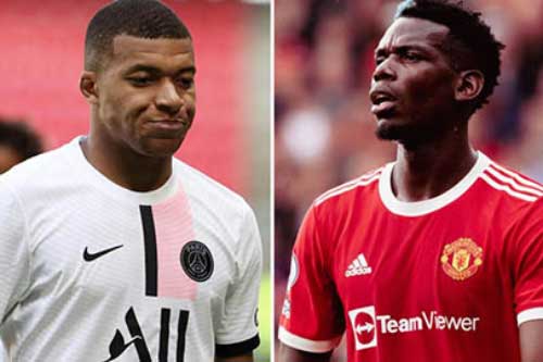 Real tự tin sở hữu cặp Pogba và Mbappe ở Hè 2022