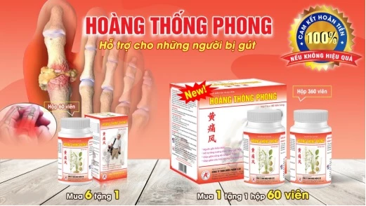 Thực phẩm bảo vệ sức khỏe Hoàng Thống Phong.