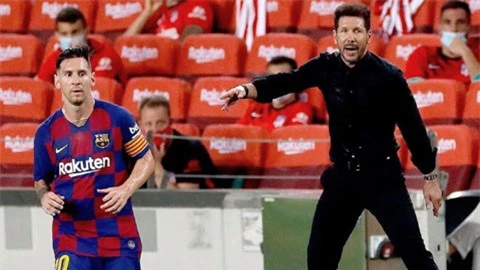 Atletico chậm chân, nên vuột mất Messi