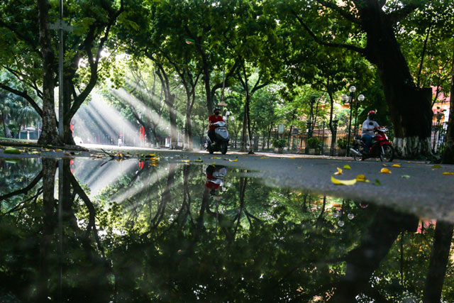 Ngắm Hà Nội vào mùa Thu đẹp như tranh vẽ