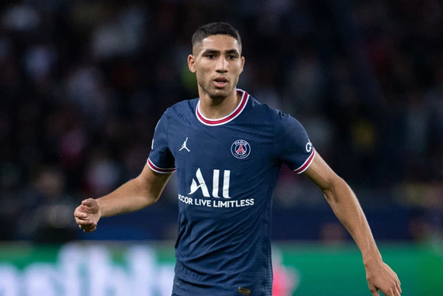 3. Achraf Hakimi (PSG).