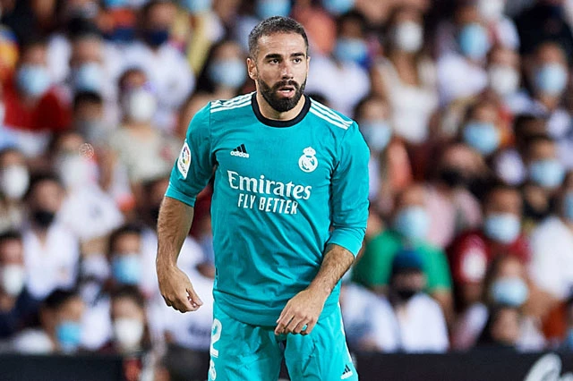 7. Dani Carvajal (Real Madrid).