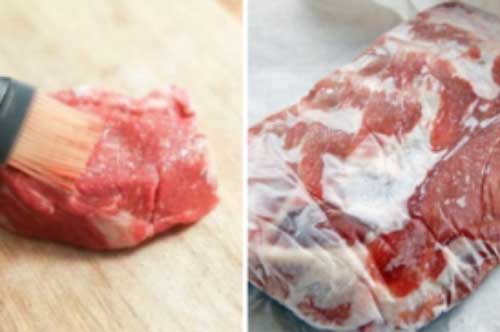 Thịt lợn mua về đừng bỏ ngay vào tủ lạnh, làm thêm 1 bước để thịt tươi ngon, không lo nhiễm khuẩn, biến chất